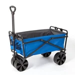 Seina Powder Coated Steel Garden Cart Beach Wagon, Blue & Grey (open Box). Fixed Price $45.16.