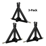 Garvee 3PC 3POINT Hitch 2" Receiver Trailer Category 1 Tractor Tow Adapter. Fixed Price $158.39.