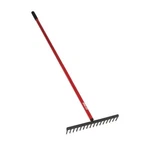 Seymour 42690 Classic 17" Level Head Rake, 66" Red Aluminum Handle. Fixed Price $77.44.
