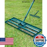 Lawn Leveling Rake, 2 Pack Heavy Duty Leveler With 30"X10" Ground Plate And. Fixed Price $55.99.