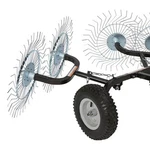 Yard Tuff Acreage Rake, Steel Tow Behind Dethatcher For Lawn & Garden, 48 Inch. Fixed Price $259.99.