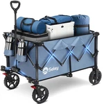 Best Sekey Collapsible Foldable Wagon With 330LBS Weight Capacity, Heavy Duty. Fixed Price $124.37.