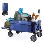Timber Ridge Tailgate Collapsible Folding Wagon Cart, Heavy Duty Utility Push. Fixed Price $106.95.