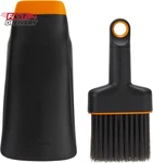 Fiskars Planting Soil Scoop & Brush Set, Dual-sided Tool For Indoor Digging Cl. Fixed Price $11.57.