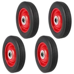 Sheutsan 4 Packs 6 X 1.2 Solid Rubber Wheels, Hand Truck Inches. Fixed Price $32.26.