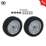 2-PACK 13X5.00-6 Flat Free Tire And Wheel Replacement 13X5-6 Solid Rubbe Riding.. Fixed Price $61.60.