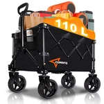 Collapsible Wagon Cart With Wheels, Heavy Duty Foldable 230LB.... Fixed Price $64.91.