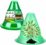 10 Pieces Garden Cloches For Plants, Large Covers Protectors Trans. Fixed Price $26.52.