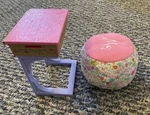 American Girl Welliewishers - Garden Classroom Set Desk & Seat Only Brand New!. Fixed Price $59.99.