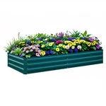 Butunita Raised Garden Bed Green, 8X4X1FT Box Outdoor For 8X4X1,. Fixed Price $81.78.