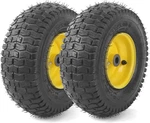 2-PACK 13 X 5.00-6 Tire And Wheel Assembly Replacement Tubeless Front Mower. Fixed Price $90.22.