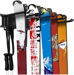 Ski & Snowboard Wall Rack - Organize 10 Pairs, Holds 300LBS For Garage/shed. Fixed Price $61.99.
