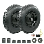 2-PACK Of 4.80/4.00-8 Pneumatic Tire And WHEEL,2PR (air Filled)- 5/8"OR 3/4" .... Fixed Price $73.71.