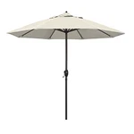 California Umbrella 9' Round Aluminum Outdoor Deck Crank Lift - Bronze. Fixed Price $113.19.