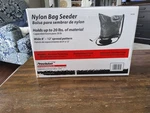 Precision Products Nylon Bag Seeder/spreader 20LBS Shoulder Strap SS100. Fixed Price $39.99.