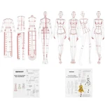 Extcct Fashion Drawing Template Ruler Set - Humanoid Patterns Design For Sewing. Fixed Price $62.45.