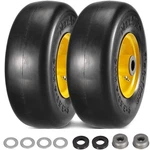 Maxauto 9X3.50-4 Flat Free Tires, Wheel Assemblies. Fixed Price $78.36.