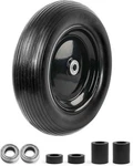 Inch Wheelbarrow Tires 4.00-6 Flat Free 13". Fixed Price $37.35.