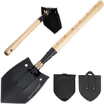 Wwii M38 Military Style Folding Shovel - 1050 Steel, Nordic Beechwood Handle,.... Fixed Price $61.08.