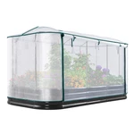 King Bird Raised Garden Bed Cover Galvanized Oval Planter Outdoor For. Fixed Price $164.91.
