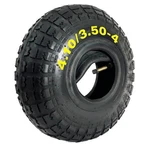 Potreba Tire & Inner Tube Set 4.10/3.50-4 (fits 3.00-4) 10" Pneumatic Wh. Fixed Price $19.66.