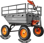 Vevor Garden Dump Cart 1500LBS Cu Ft Wheelbarrow. Fixed Price $639.99.