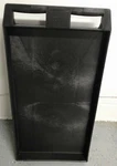 Luxor Shelf Polypropylene (hdpe) Utility Cart - Black (HL321). Fixed Price $34.99.