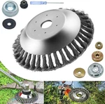 8 Inch Steel Wire Weed Wheel Brush Cutter Trimmer Head, Blade. Fixed Price $16.00.