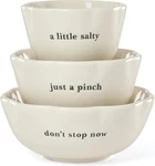 Kate Spade New York Serveware, What Treat Stacking Bowl Set Of 3, Porcelain Ma. Fixed Price $39.99.