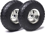 (2 Pack) 10? Heavy-duty Replacement Tire Wheel 4.10/3.50-4? For Hand Trucks. Fixed Price $32.49.