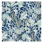 4071-71001 Kelp Garden Navy Blue Tropical Reef Seahorses Wallpaper YK71001. Fixed Price $5.50.