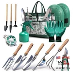 Bluemars Gardening Hand Tool Kit 14PCS Heavy Duty Stainless Steel. Fixed Price $39.00.