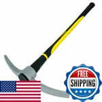 Truper 31641 Railroad Pick Fiberglass Handle 5-POUND 36-INCH. Fixed Price $62.34.