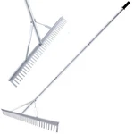 36 Inch Aluminum Landscape Rake, Garden Heavy Duty Rakes For Lawns, Met.... Fixed Price $64.32.