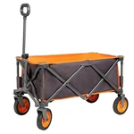 Portal Collapsible Wagon, Foldable Beach Cart, All Terrain, 225LBS - Grey. Fixed Price $62.66.