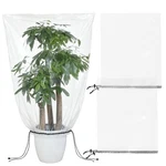 Ztzfacai Pcs Winter Plant Covers Freeze Protection 23.6"X31.5", Transparent. Fixed Price $10.52.