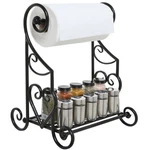 Mygift Gothic Paper Towel Holder Heart Scroll Metal Stand .... Fixed Price $69.19.