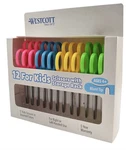 Westcott School Left Right Handed Kids Scissors, 5" Blunt, Pack 12, Open Box. Fixed Price $10.00.