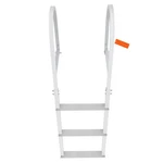 Dock Ladder, Removable 3 Steps, 500 Lbs Load Capacity, Aluminum Alloy Pont. Fixed Price $79.96.