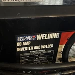 Chicago Electric 80 Amp Dc Inverter Arc Stick Welder Mpn 64057. Fixed Price $100.00.