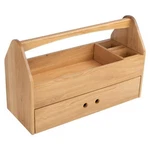 Kings County Tools Box - 22 Wooden Caddy 9 14, Natural. Fixed Price $113.99.