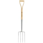 Gardening Digging 4-TINE Stainless Steel Pitchfork, 43.9" Heavy Duty Sp.... Fixed Price $108.12.
