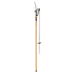 Fiskars Pole Pruner Saw - Steel Blade, Fiberglass Handle, 12FT Extension. Fixed Price $49.95.