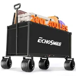 Echosmile Collapsible Wagon Cart For Camping & Beach - Heavy Duty 400LBS Capa.... Fixed Price $104.28.