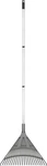 Adult Rake With 3-PART Aluminum Handle, Durable Plastic Head To Sweep Leaves. Fixed Price $35.99.