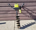 Ryobi 40V Hp Li-ion Cordless Brushless Auger Set (RY40701VNM). Fixed Price $299.99.