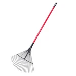 Bully Tools Leaf Thatching Rake Steel 24-TINE Fiberglass Handle Rubber Grip. Fixed Price $68.99.