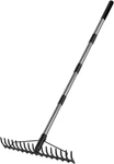 Walensee 5.4FT Bow Rake Heavy Duty Garden With Stainless Steel Handle, 17. Fixed Price $43.99.