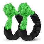 Pack Green Soft Shackle 57,000 Lbs Breaking Strength 1/2 Inch X 22 Wit.... Fixed Price $36.49.