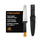 Fiskars Garden Knife With Sheath Digging Weeding Tool. Fixed Price $31.02.